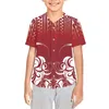 Camisas casuais masculinas Totem Totem Totem Hawaii Trotem Hawaii Prins