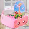 Bed Rails Baby Playpen Game Portable Children Outdoor Indoor Ball Pool Play Tent Kids Safe Foldbara Playpens Games of Balls For 2108 DHIR6