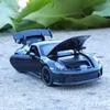 1 32 Porsche 911 GT3 Supercar Eloy Model Car Toy Diecasts Metal Casting Sound and Light Car Toys för LDREN Vehicle T230815