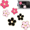 6 Small Daisies Car Air Outlet Parfym Clip Aromaterapi Clip Decoration bil Interiör Tillbehör Bilförsörjning Dekoration