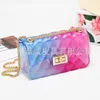 Umhängetaschen Ins transparente Mini -Tasche Frauen 2021 Sommer New Jelly Chain Bag Graduale Crossbody Bag Caitlin_fashion_bags