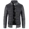 Herrtröjor 2023 Casual Polyester Thick Winter Men Cardigan Coat Kläder stickad tröja MAN KLÄDER MENS 8820