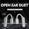 Bluetooth 5.0 Ear Hook Headphones AS3 Wireless Bone Conduction Headset w/Mic for Handsfree Calling IPX5 Waterproof Earphones