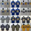 Mans Football 18 Ben Skowronek Jersey 10 Cooper Kupp Purple White Beige Navy Blue Grey Army Green Black Salute To Service Turn Back The Clock Embroidery Color Rush