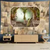 Tapestries Wall Landscape Tapestry Wall Mount Style Room Bedroom Home Decor