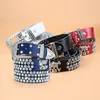 Belts Women Y2K Bling s Belt Girls Skull Belts Second Layer Cow Skin Top Quality Strap Female For Jeans 230814