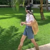 Высококачественные роскошные соломенные дизайнерские кошельки дизайнерская женщина сумочка соломенная сумка мода летние дизайнерские сумки для кросса летние пляжные роскошные сумочки