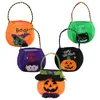 New Halloween Decorative Products with Hat Round Handbag Ghost Festival Children's Candy Gift Bag Pumpkin Bag