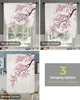 Pure gordijnen Japanse stijl sakura raam gordijn voor woonkamer slaapkamer balkon café keuken tie -up roman 230815