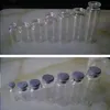 1ML Small Mini Clear Glass Cork Vials with Wood Stoppers Message Weddings Wish Jewelry Party Favors Bottle Tube Mhiis