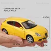 1:32 Alfa Romeo Giulietta Legierung Automodell Druckguss Spielzeugfahrzeuge Sammeln Sie Auto Toy Boy Geburtstagsgeschenke T230815