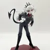 Actionspielzeug Abbildungen 18cm Pop -up Helltaker Lucifer Anime Figur Erwachsener Sammelmodell Puppenspielzeuggeschenke 230814