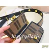 Origin Quality Women Gürtelbeutel 2023 Designer Luxurys Mode Leder Handtaschen abnehmbar Lippenstiftmünze