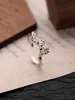 2023 Fashion New Hot Vendetta S925 Sterling Silver Luce Luxuria da uomo e anelli da donna Branch Irregolare Art Open Anello aperto