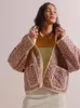 Chaquetas para mujer mujer casual o cuello abrigo de bolsillo de manga larga