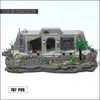 Outros Toys Movie Temporada 3 MOC Blocks Blocks Homestead Cabine fora da cidade Tecnologia Bricks Display Scence Collection Gifts 230815