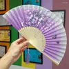 Decorative Figurines 1pcs Chinese Style Bamboo Vintage Hand Fan Folding Fans Dance Wedding Party Favor Decoration For Girls Gifts