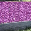 Fiori decorativi recinzione siepi piante artificiali multipli colori realistici alla ricerca di decorazioni da giardino all'aperto