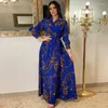 Ethnisches Kleidungskleid Abaya lässige leichte Strecher Satin Erwachsene Polyester Kleider Jilbab Panik Kauf