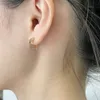 Top -Qualität Dupe Marke Schmuck Strass Ohrringe für Frauen