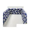 Riloni del letto 20030 cm Crib per bambini Fence Cotton Protection Riding Bumper Onettice attorno a Protector Room Decor 220909 Delivery Delivery Dh8cg