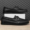 Klänningskor Original herrläder Segling Loafers Laceup Classic stor storlek Bekväm utomhus Wearresistent Fashion Breattable 230814