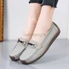 Dress Shoes Designer Women Casual Shoes Leather Slip On Flat Shoes Women Loafers Moccasins Luxury Brand Sneakers for Women Plus Size 35-44 X230519