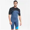 Wetsuits Drysits Sbart 2mm Neopren Wetsuit Erkekler Sıcak Yüzme Tüplü Dalış Mayo Takım Kısa Kollu Triatlon Sörf Snor Dhvad