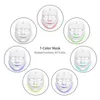 Face Massager Wireless Pon Therapy Skin Rejuvenation Luminotherapy LED Mask USB Recharge 7 Colors Skin Care Beauty Device Home Use 230814