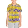 Men's Casual Shirts Polynesian Tribal Fijian Totem Tattoo Fiji Prints Custom Design Boys Baseball Jersey Kids Holiday Beach Party Wear