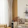 Rideau 310cm de hauteur salon fenêtre rideaux moderne de haute qualité chambre Cortinas personnaliser taille accepter