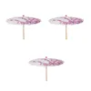 Umbrellas 3X Art Umbrella Chinese Silk Cloth Classical Style Decorative Oil Paper Painted Parasol Promotion