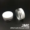 Spedizione gratuita White Top 3G Viaggio trasparente rotondo vaso di crema 3ML vasetti contenitore contenitore di plastica trasparente contenitore per campioni per nail art storag Xxeu