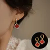 Dames Van-clef Clover Cleef Oorbellen Designer Stud Earring Sieraden voor Dames Mode Bangle Titanium Staallegering Ontwerpers Earing
