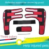 Dog Apparel Elbow Brace Protector Anti Lick Wound Soft Breathable Pain Relief Shoulder Support Sleeves Pads for Canine 230814