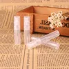 2ml/2G Clear Refillable Spray Empty Bottle Liten runda plast Mini Atomizer Travel Cosmetic Make-Up Container för parfymlotion Sampl VHFE