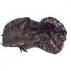 Bollkåpor 3D Leaf Camo Hat Polyester Material Hållbar andningsbar förklädnad snabbtorkande utomhus taktisk jaktkamouflage baseball cap