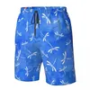 Heren shorts Heren Swimwear Swim Trunks Beach Board Swimsuits Running Sports Surffing Japanse Dragonflies Snel droog