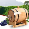 Mini Oak Barrel Wine Brewing Equipment Wood Keg Home Brew Tap Dispenser Storage Pot For Whisky Cocktail Gadgets