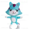 Hot Kawaii Gabby Dollhouse Plush Toy Mercat Cartoon Stuffed Animals Smiling Cat Gaby Girl Dolls Kids Birthday Gifts T230815