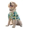 Dog Apparel Shirt Summer Roushy Beh Wind Winds Respirável Médio Grande Dogs Supplies de férias 230814
