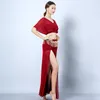 Vestido de dança de barriga de pica -tear roupas longas conjuntos de roupas de prática sexy de desempenho oriental traje moda feminina 2023