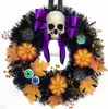 Itens de novidade Halloween grinaldas pendentes pendentes Skull spider web videira preta guirlandas