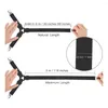 Hangers 2 -stcs verstelbare elastische schorsingen grijperhouder banden klem voor bedbladen matrasafdekkingen Sofa Cushion (wit)