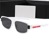 Mode Zonnebril Designer voor man Cycling Sunglasses Men Women Unisex Brand Glazen strand Polariseerde zwart groene witte kleur Hoge kwaliteit zonnebril