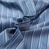 Camisas casuales para hombres 2023 Summer Luxury Cleja corta Vestido vertical Smart Male Man Simple Fino Man 3xl
