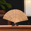 Decoratieve beeldjes Sandelhout Rosewood Green Su Fan Chinese stijl Vouwbare holle literaire cadeau