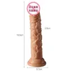 Brinquedo sexual massageador super macio lésbica strapon grande vibrador realista pequeno pênis falso plugue anal adulto