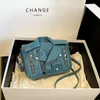 Abendtaschen trendige Designerjacke Schulterkreuzkörper für Frauen Handtaschen und Geldbörsen 2023 Fashion Casual Messenger 230814
