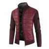 Stones Island Jacket 2023 Chaqueta Casual Moda Otoño e Invierno Nuevo Cardigan Cremallera Suéter Hombres Plus Polar Grueso Cuello Alto Hombres Sueltos 619